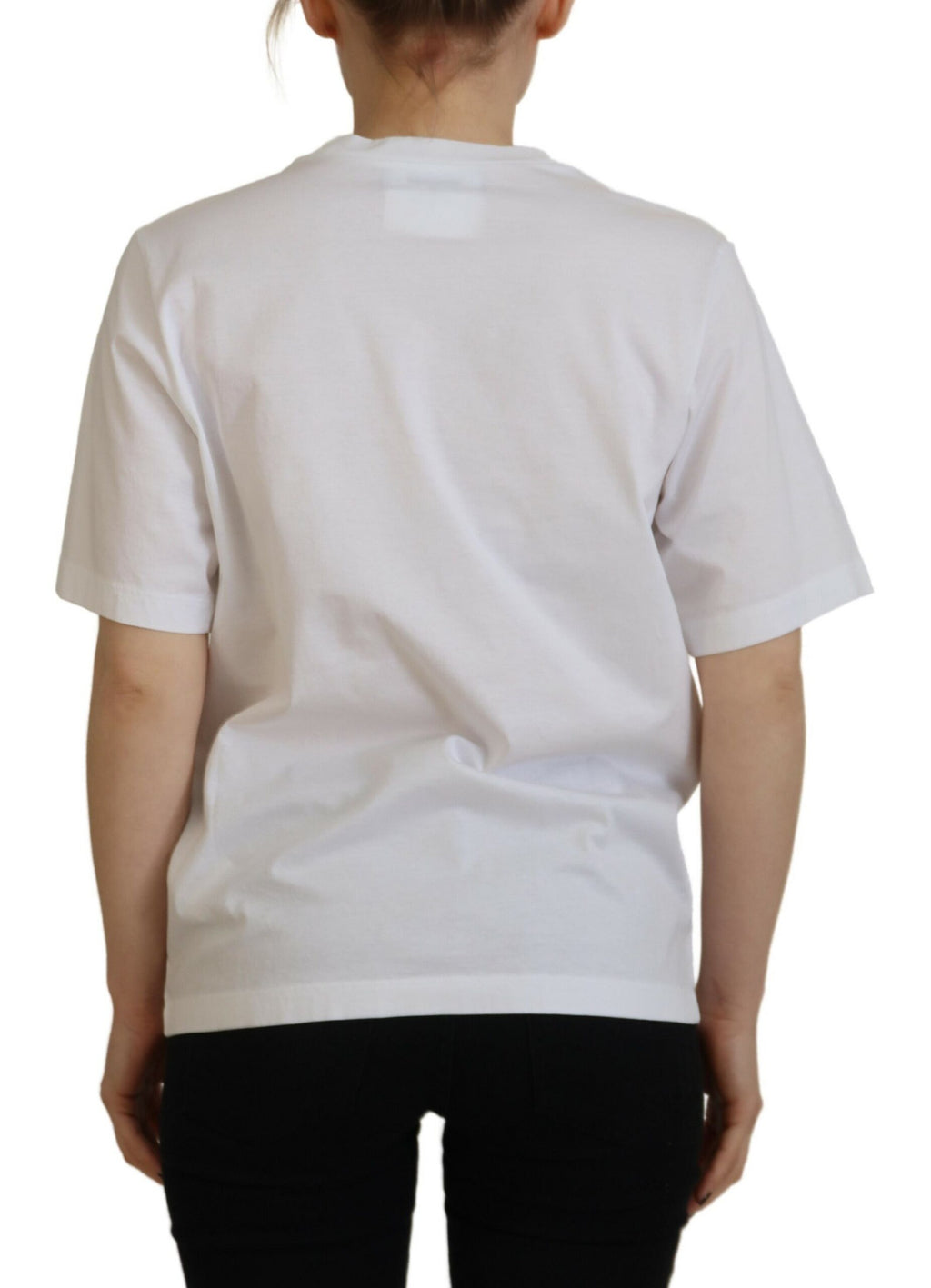 Dsquared² White T-Shirt for Women side view