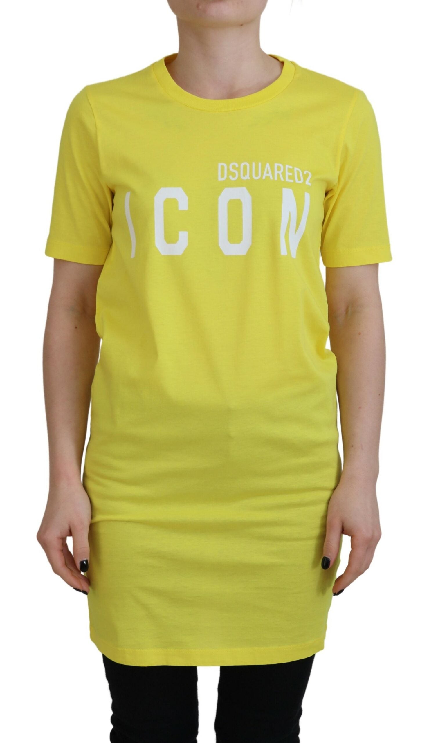 Dsquared² Yellow T-Shirt for Women alternate view