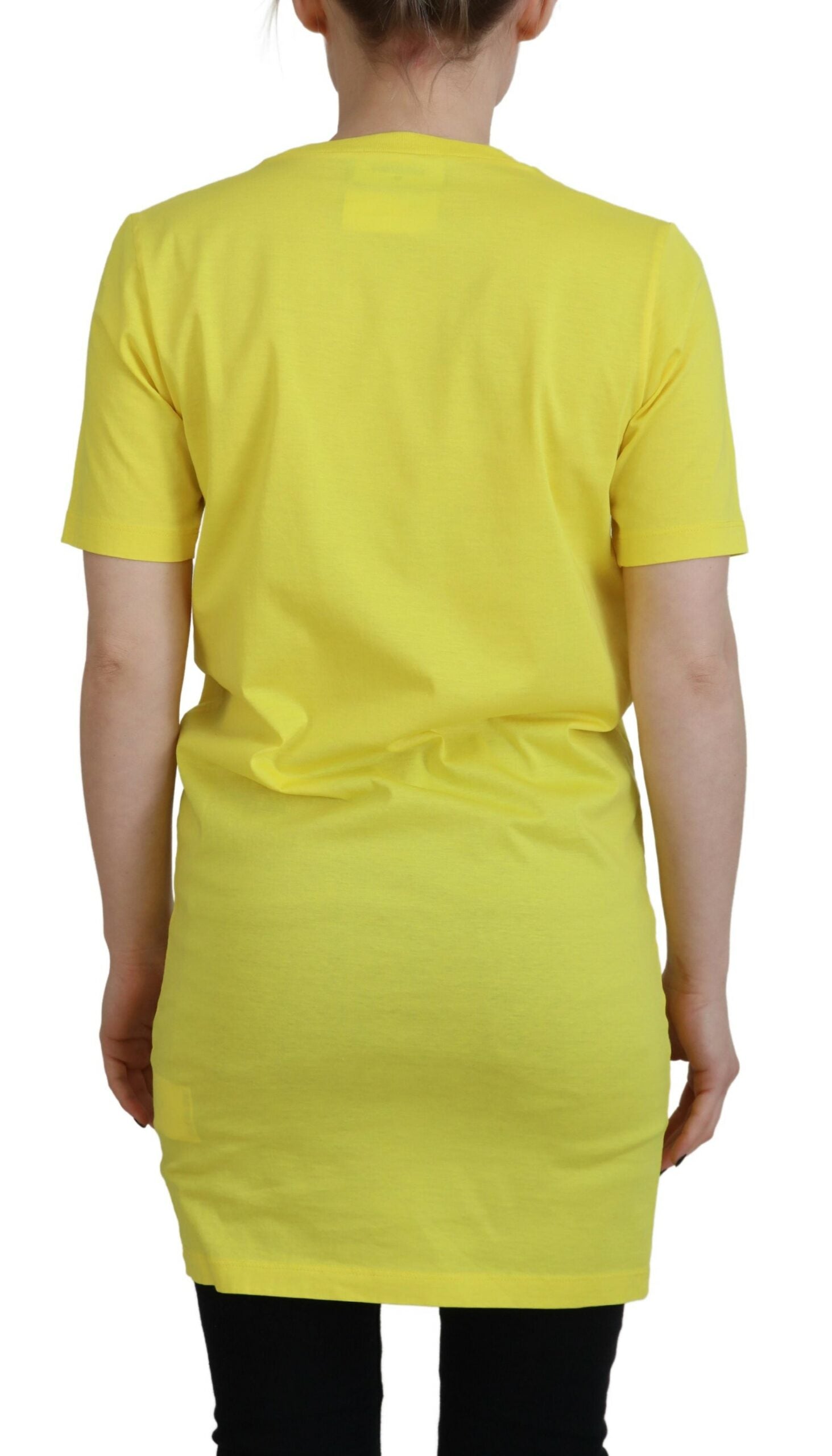 Dsquared² Yellow T-Shirt for Women side view