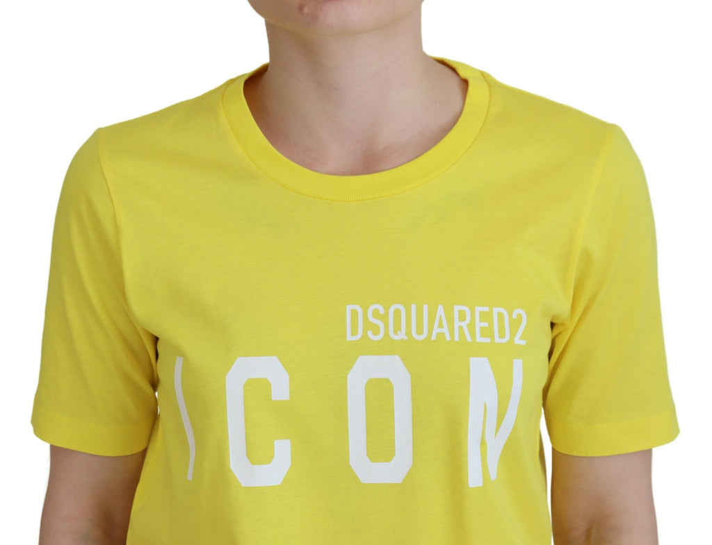 Dsquared² Yellow T-Shirt for Women additional view