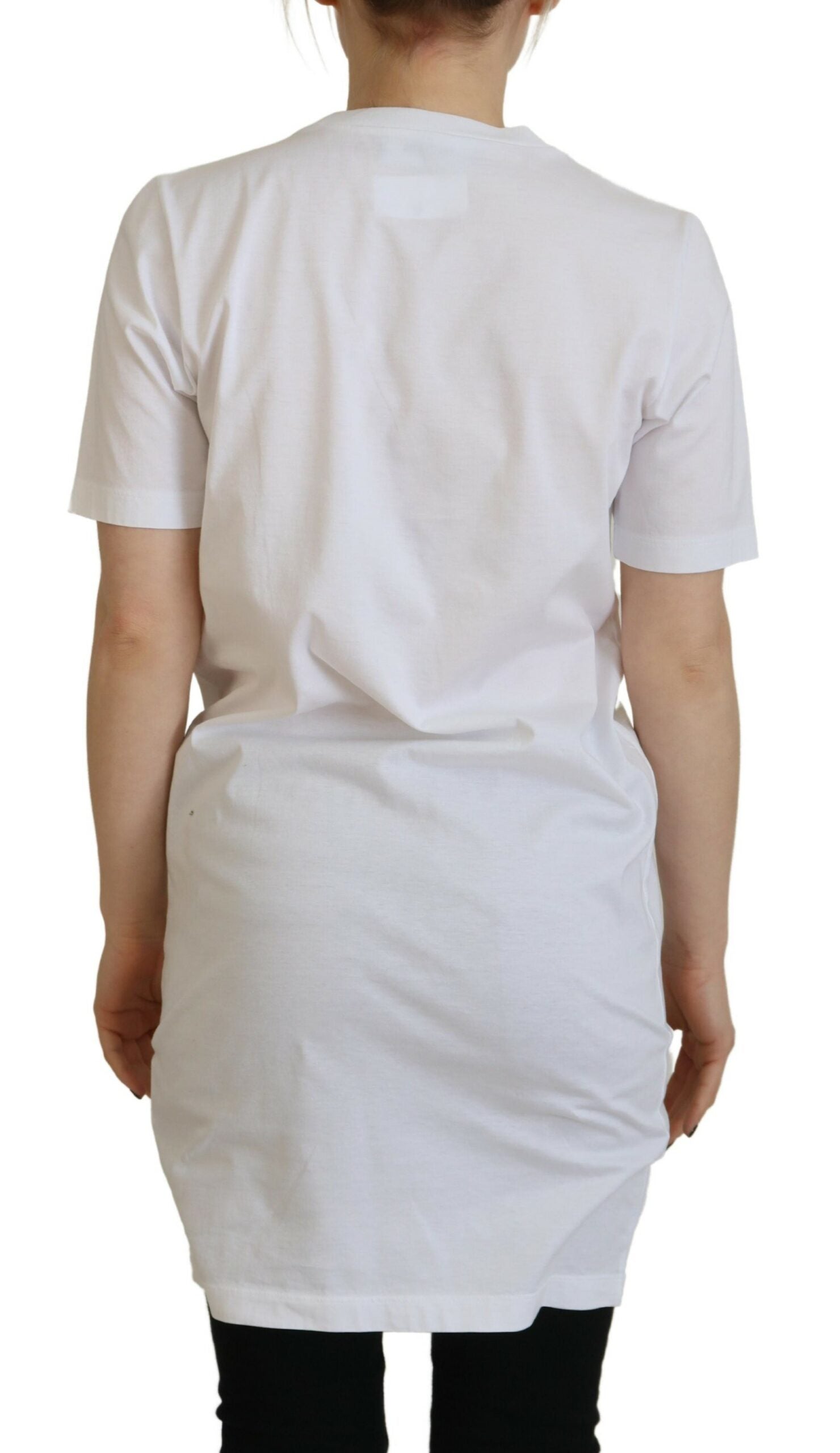 Dsquared² White T-Shirt for Women side view
