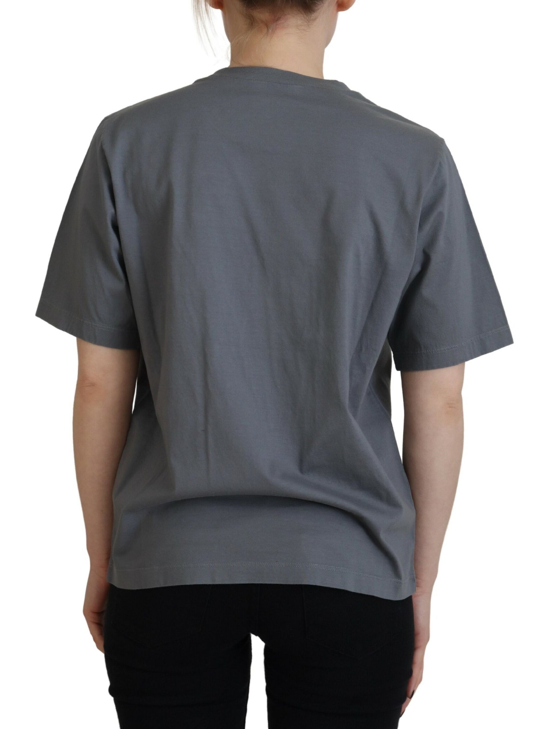 Dsquared² Grey T-Shirt for Women side view
