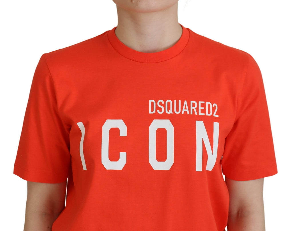 Dsquared² Orange T-Shirt for Women additional view