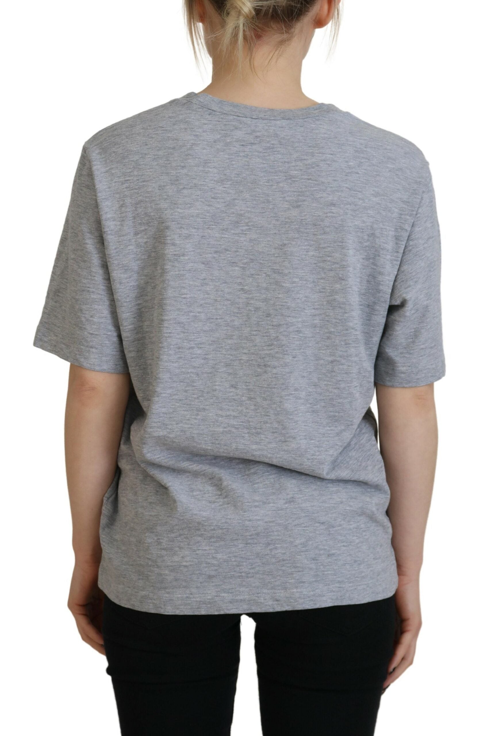Dsquared² Grey T-Shirt for Women side view