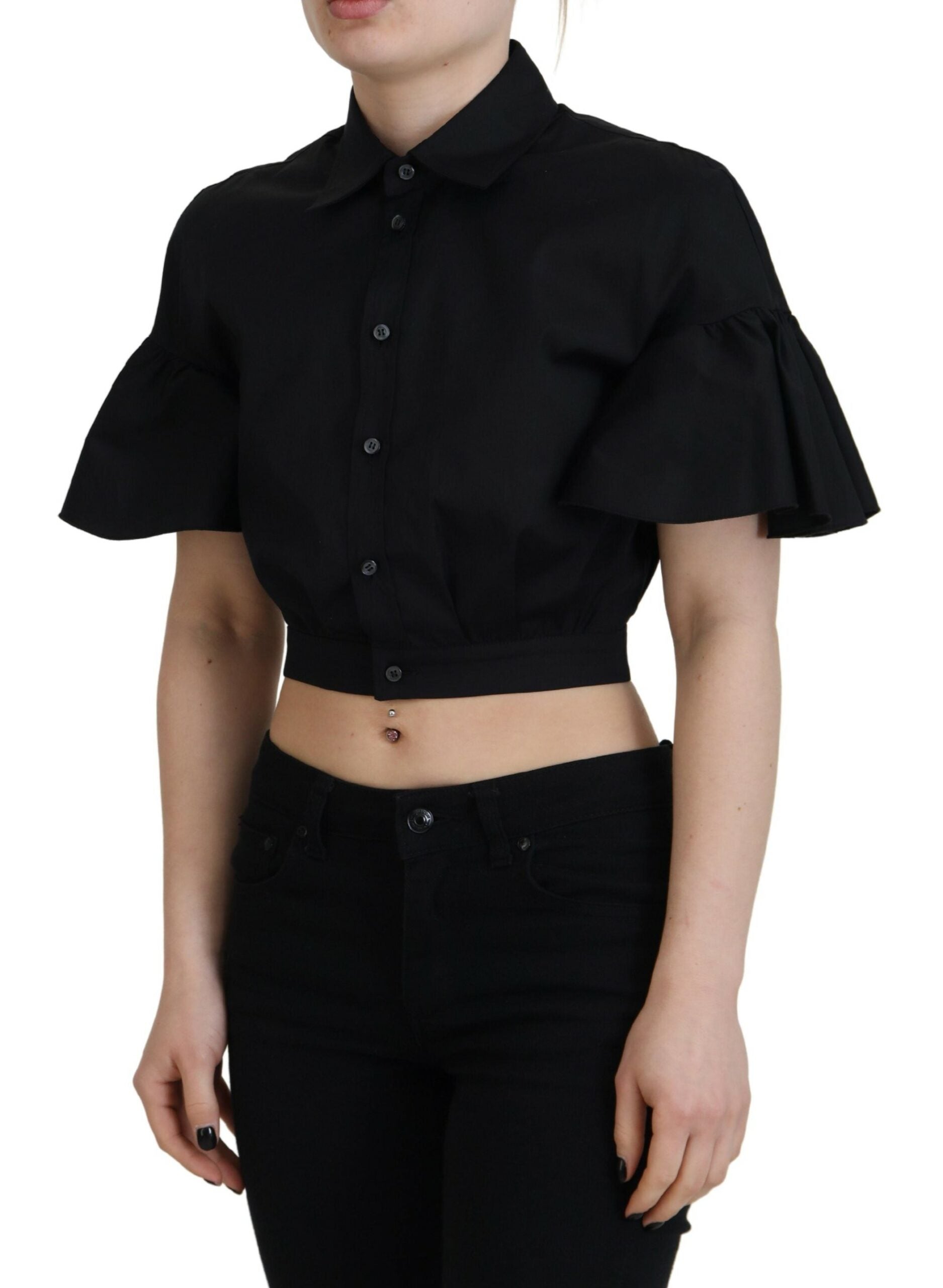 Dsquared² Black T-Shirt for Women detail view