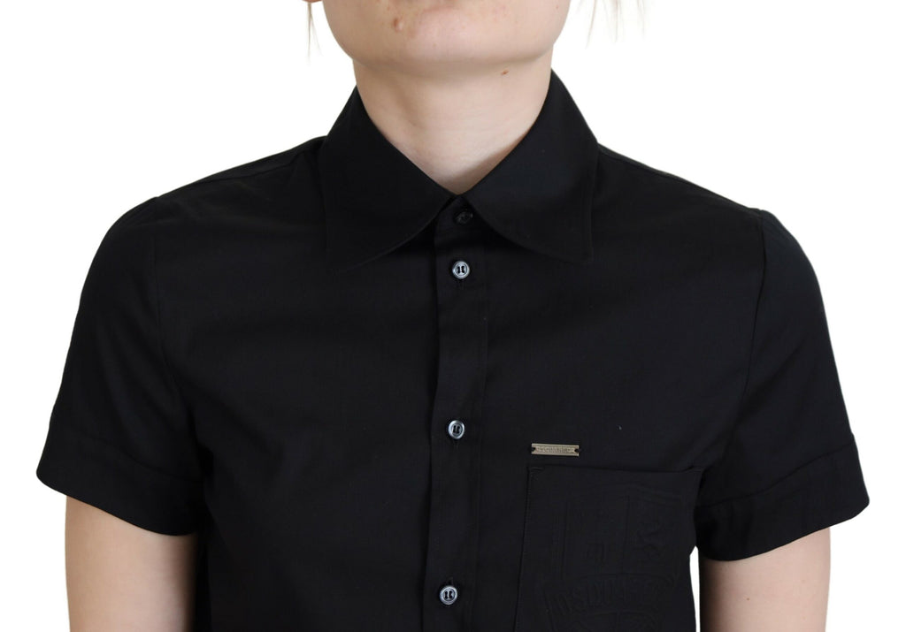 Dsquared² Black Polo Shirt for Women additional view