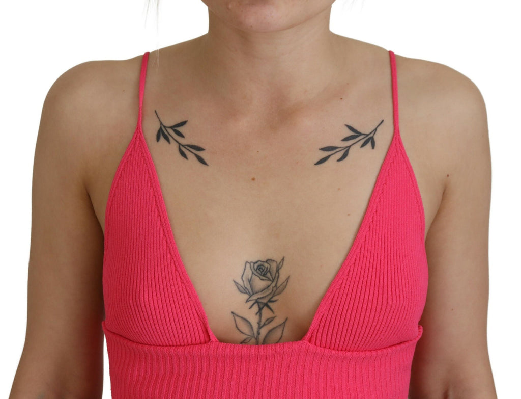 Dsquared² Pink Sleeveless T-Shirt for Women additional view