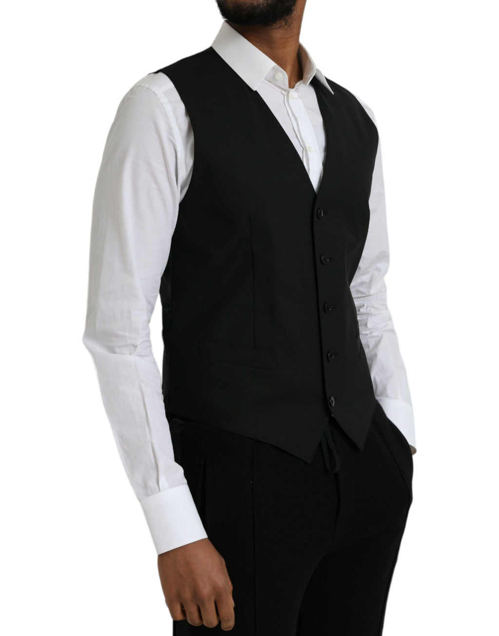 Dolce & Gabbana Black Waistcoats for Men alternate view