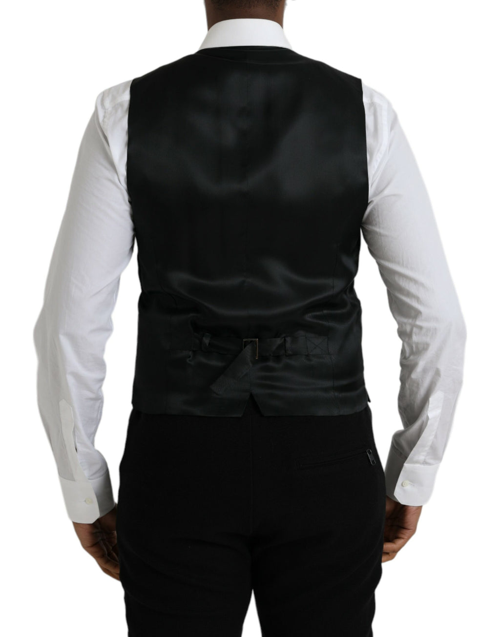 Dolce & Gabbana Black Waistcoats for Men detail view