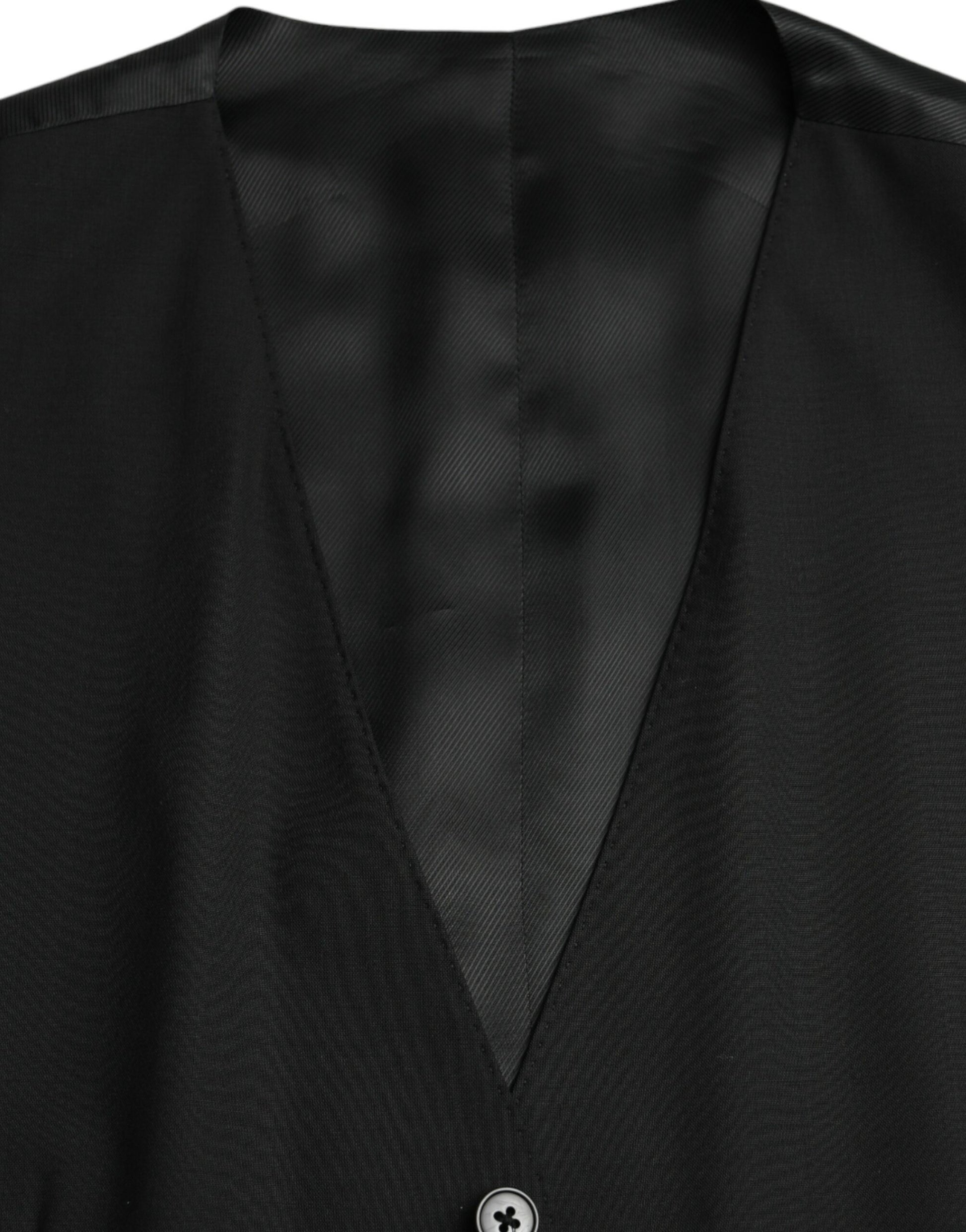 Dolce & Gabbana Black Waistcoats for Men additional view