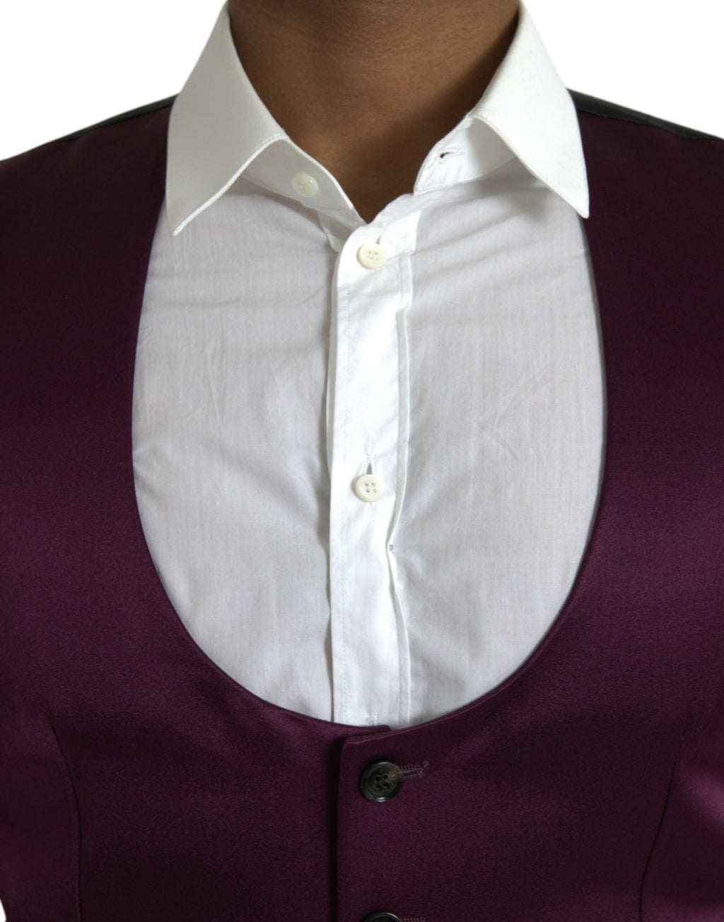 Dolce & Gabbana Red Waistcoats for Men side view