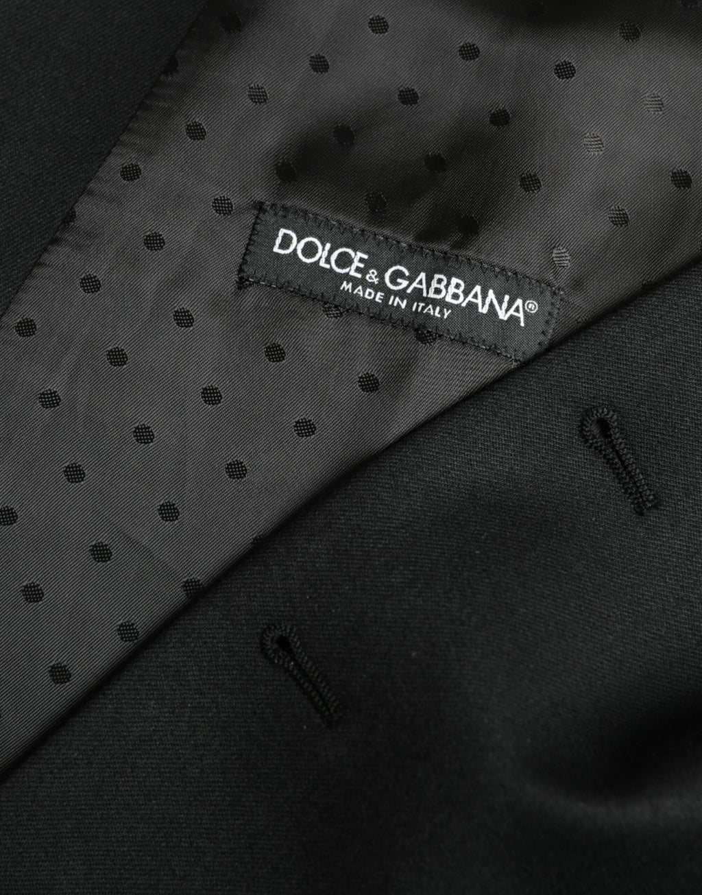 Dolce & Gabbana Black Waistcoats for Men additional view