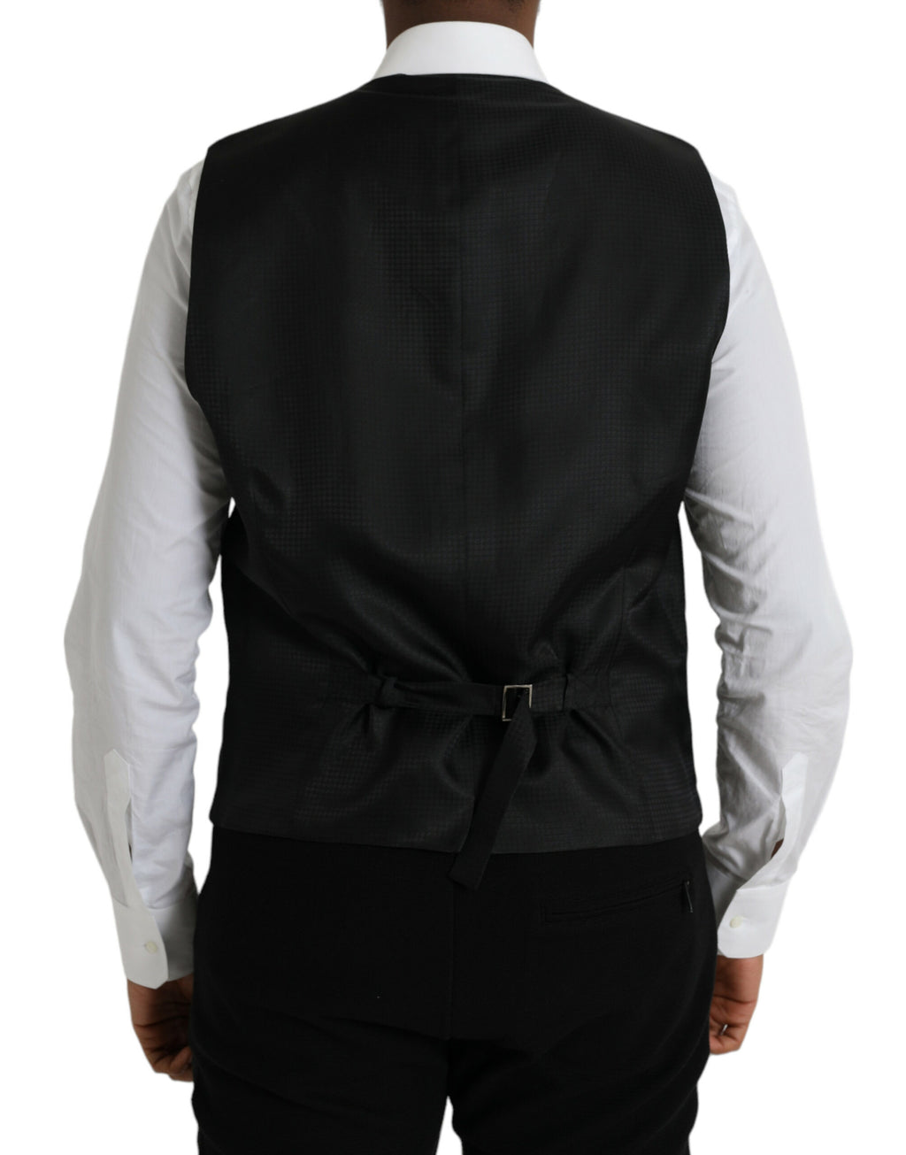 Dolce & Gabbana Black Waistcoats for Men detail view
