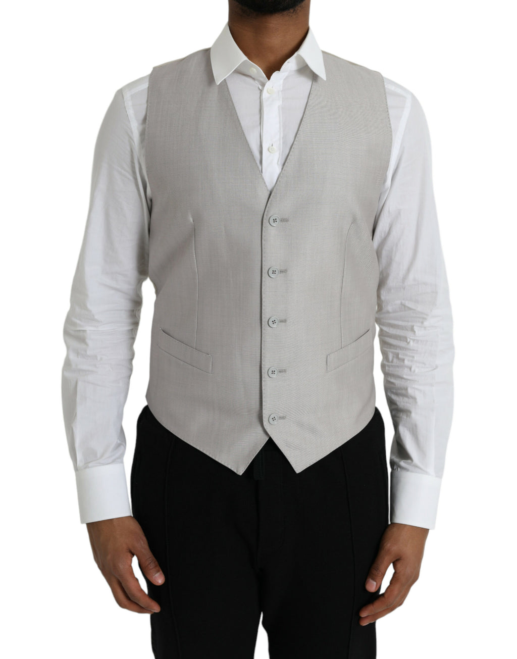 Dolce & Gabbana Grey Waistcoats for Men