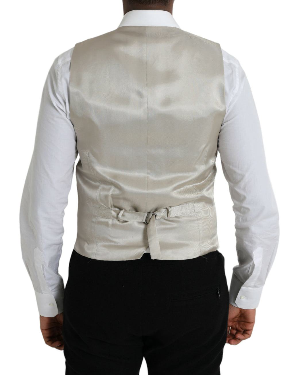 Dolce & Gabbana Grey Waistcoats for Men detail view