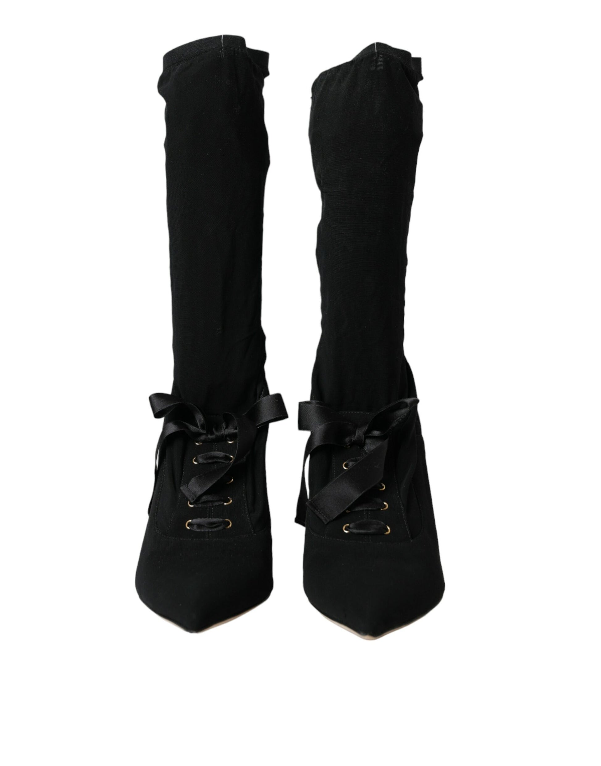 Dolce & Gabbana Black High Heel for Women side view