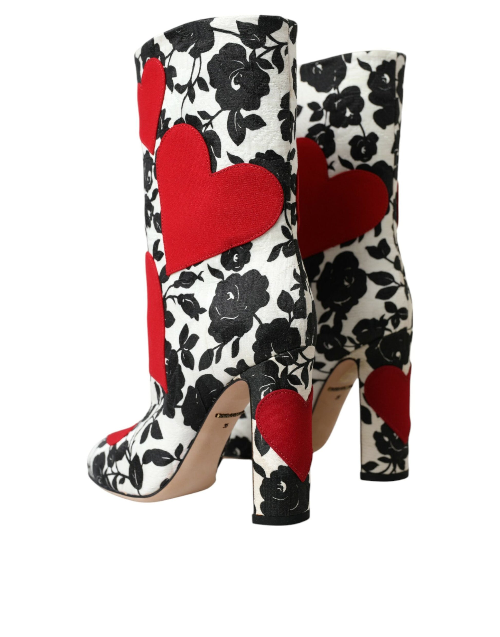 Dolce & Gabbana White High Heel for Women side view