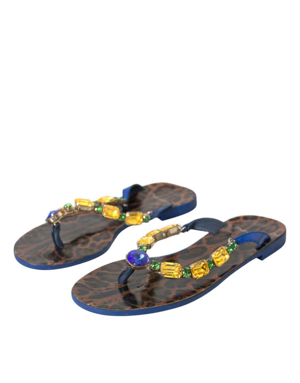 Dolce & Gabbana Multicolor Flip Flop Sandals for Women detail view