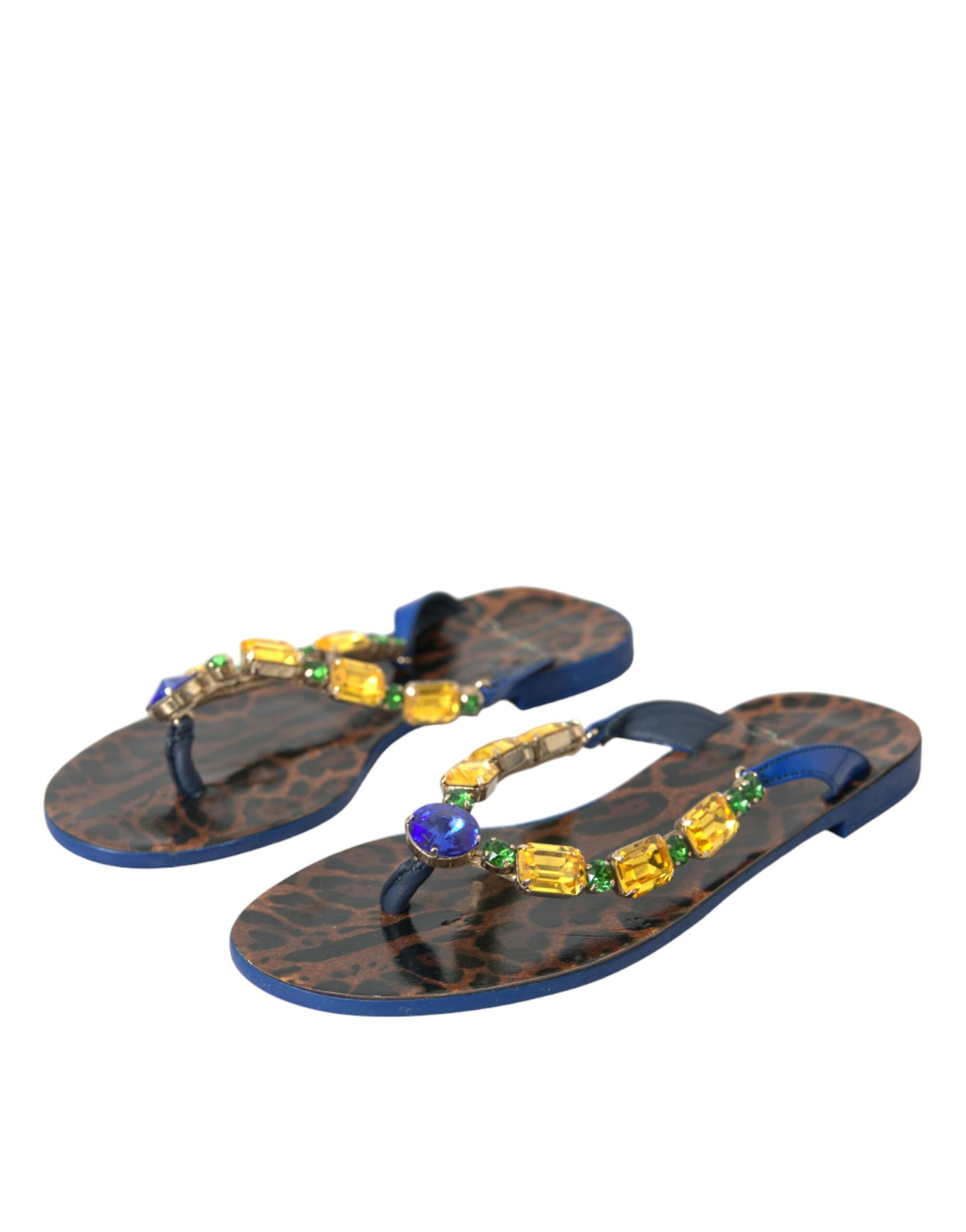 Dolce & Gabbana Multicolor Flip Flop Sandals for Women detail view