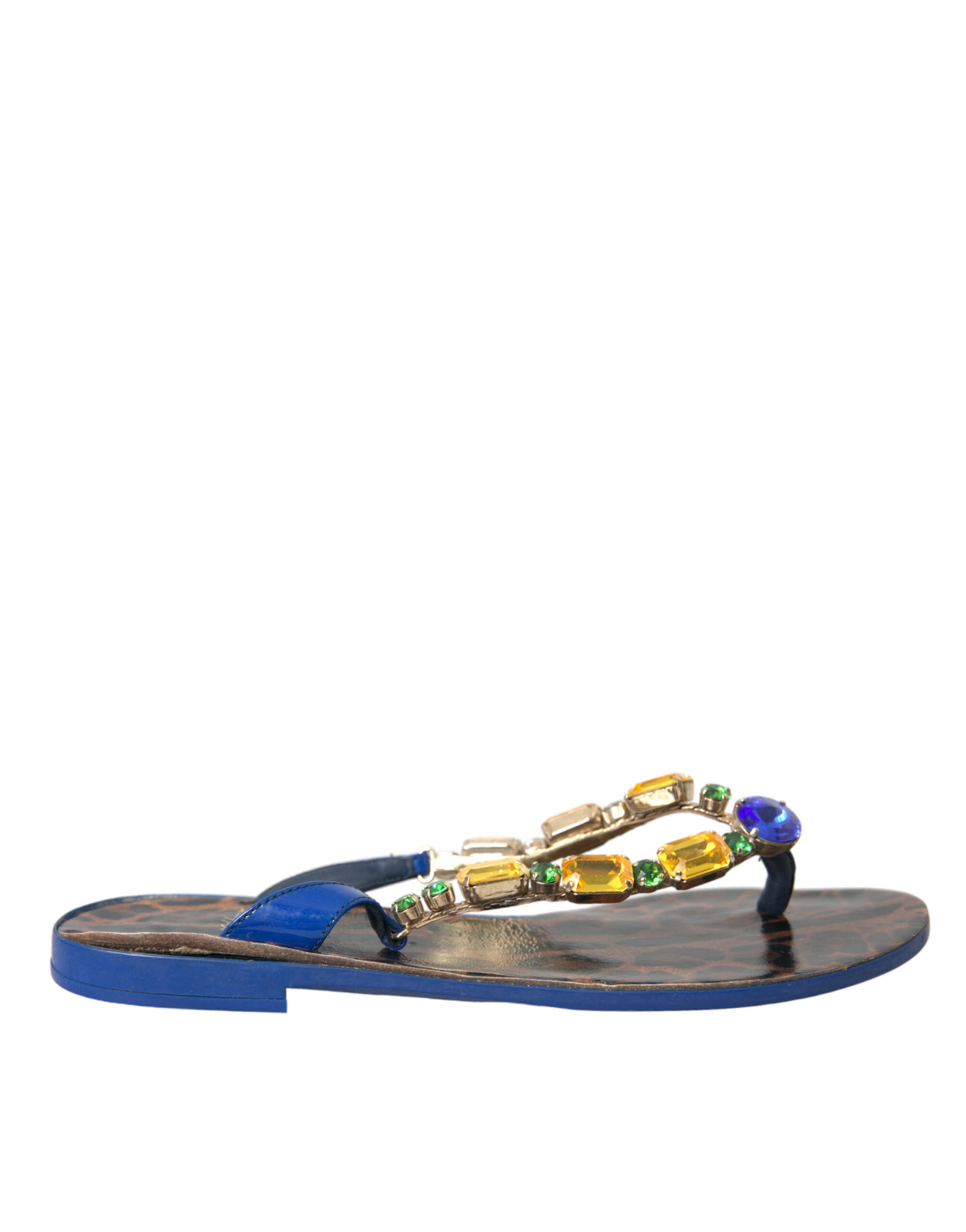 Dolce & Gabbana Multicolor Flip Flop Sandals for Women