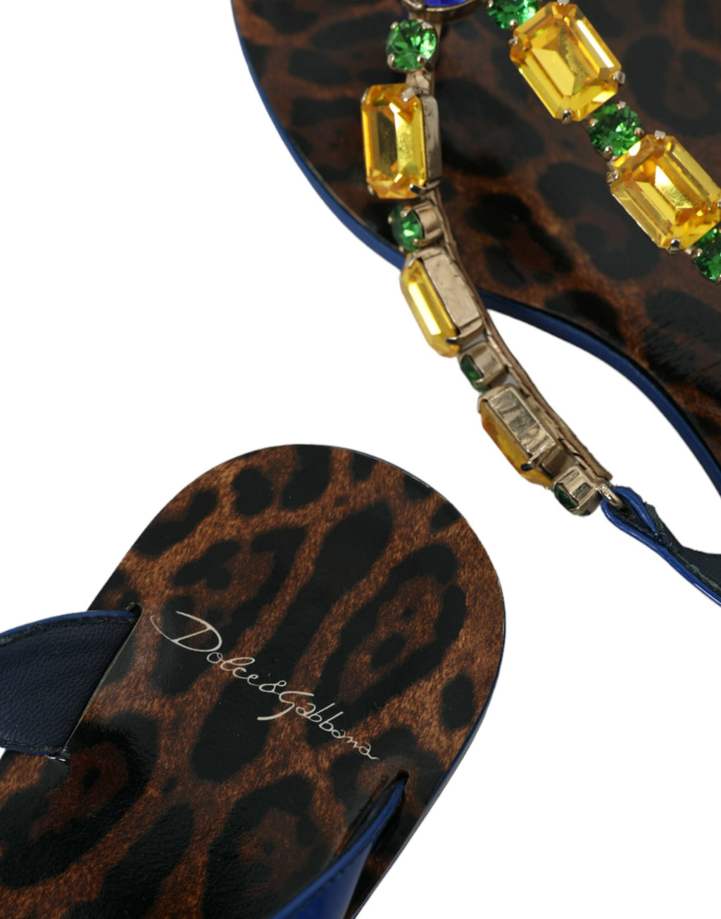 Dolce & Gabbana Multicolor Flip Flop Sandals for Women additional view