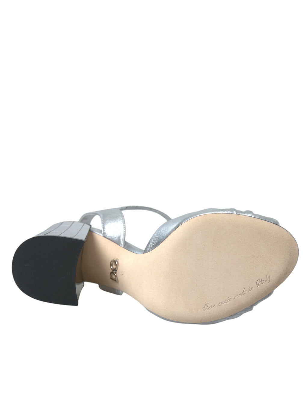 Dolce & Gabbana Silver Stiletto Heels for Women additional view