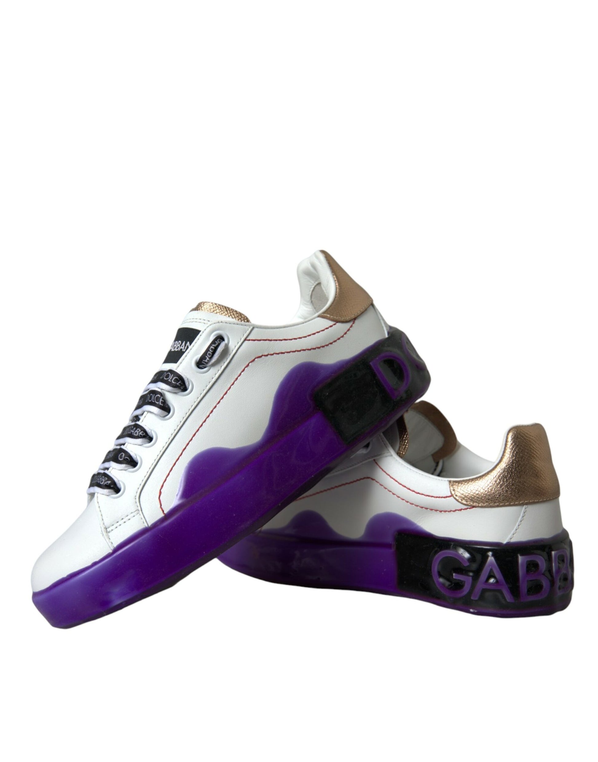 Dolce & Gabbana White Low Top Sneakers for Women additional view