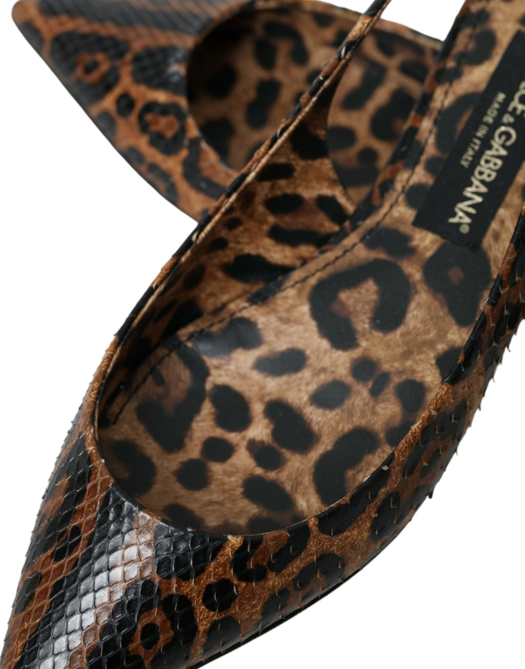 Dolce & Gabbana Brown Ballet Flats for Women additional view