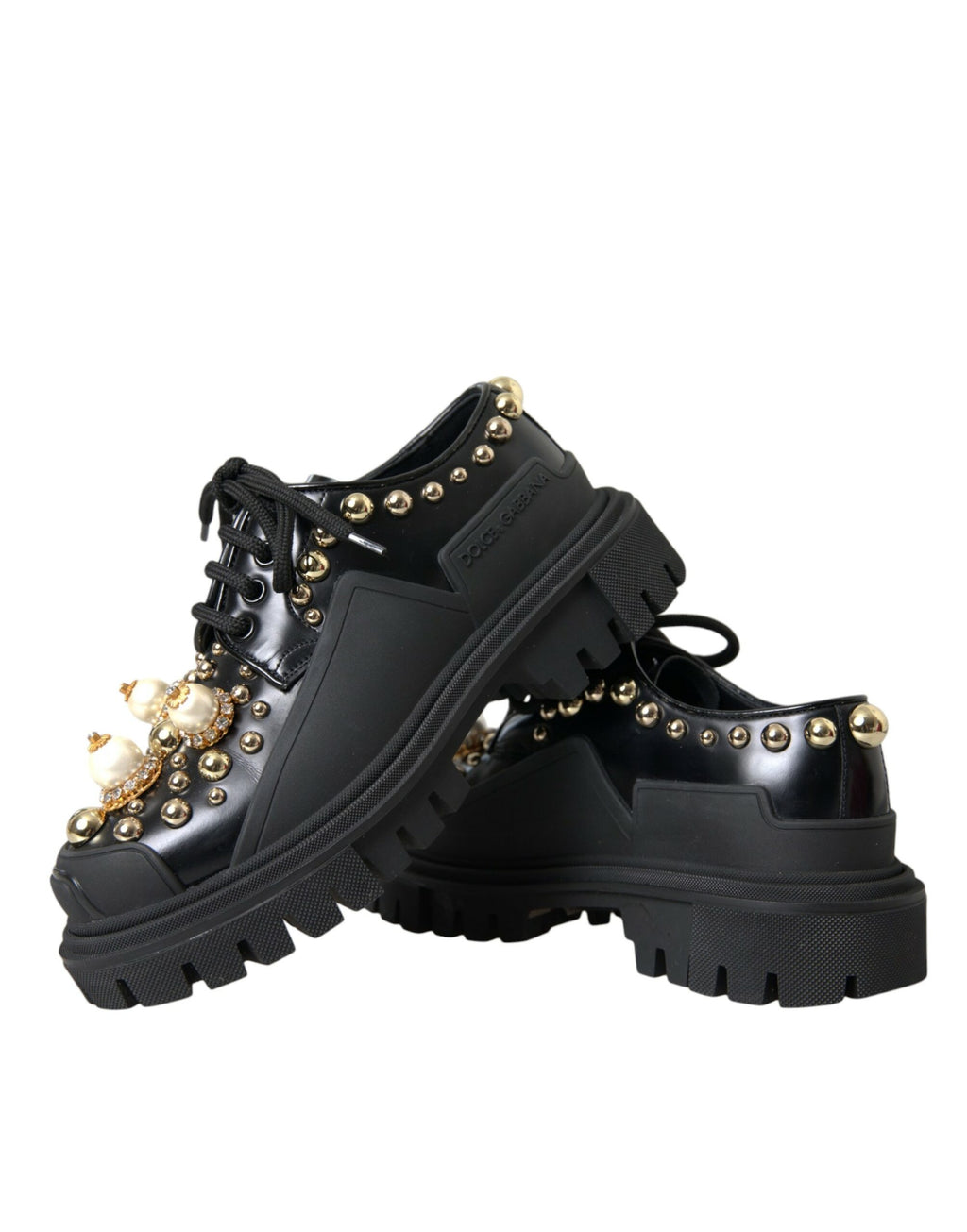 Dolce & Gabbana Black Oxfords And Derbies for Women additional view