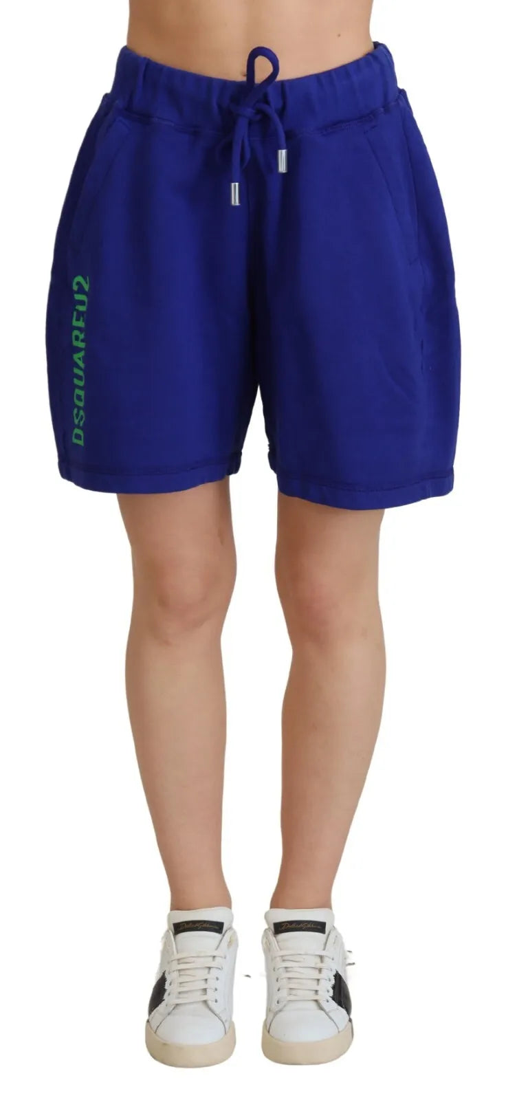Dsquared² Blue Shorts for Men side view