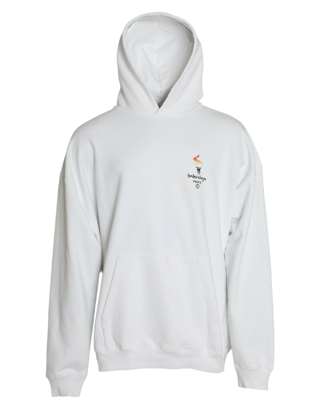 Balenciaga White Hoodie for Men alternate view