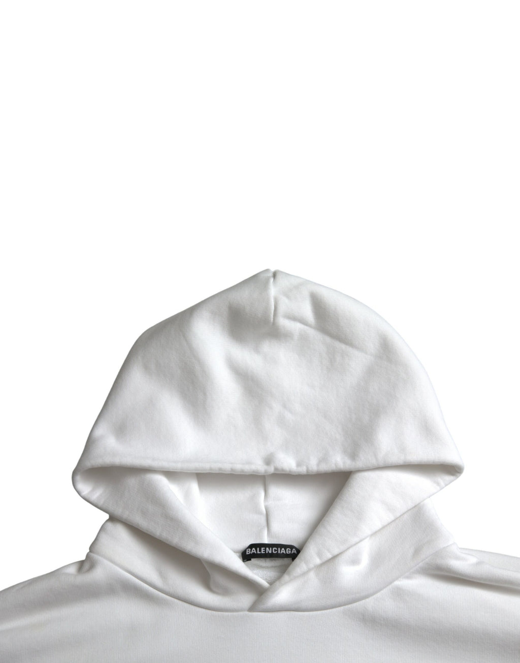 Balenciaga White Hoodie for Men side view