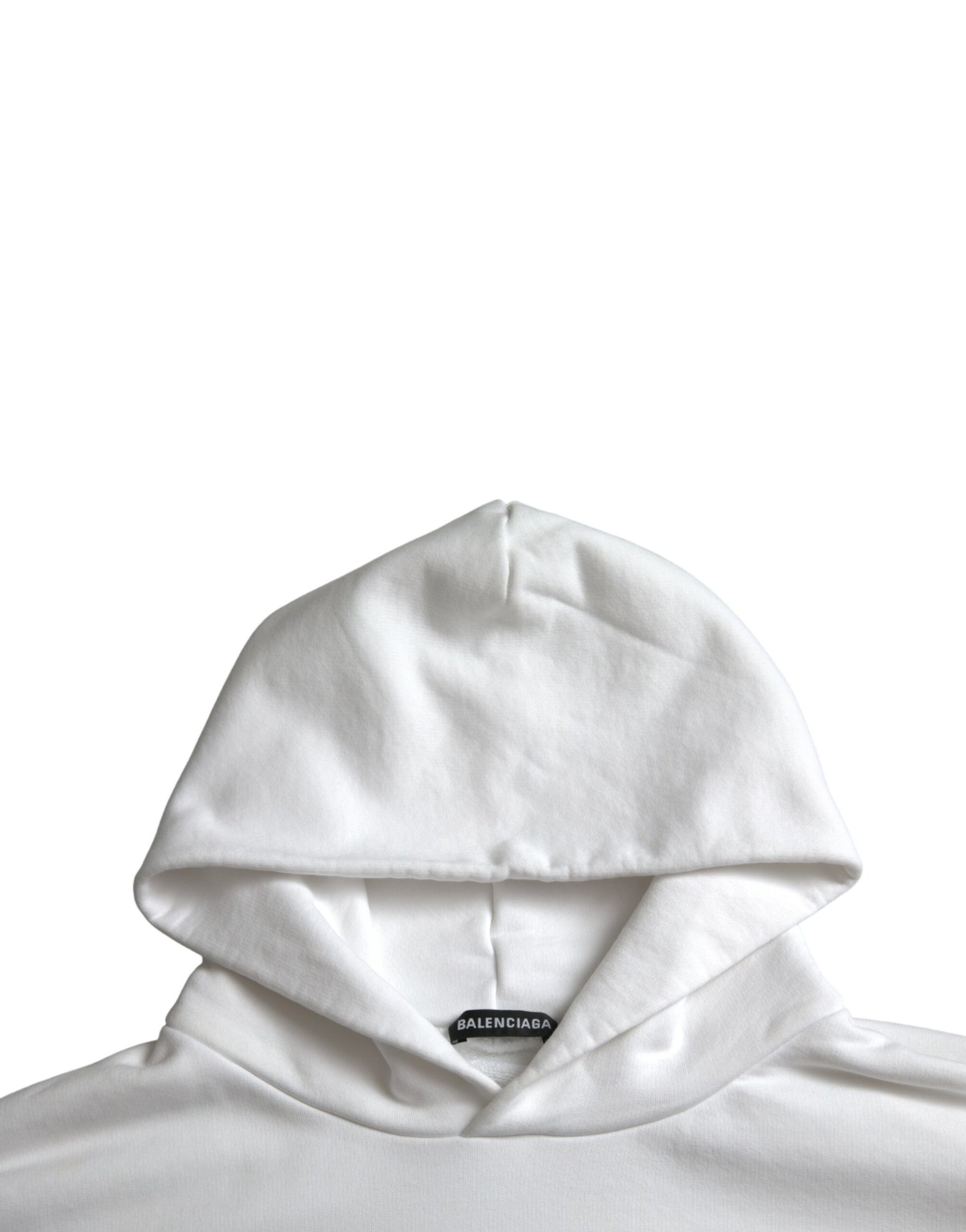 Balenciaga White Hoodie for Men side view