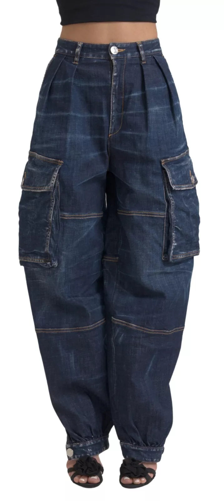 Dsquared² Blue Relaxed Fit Jeans for Women