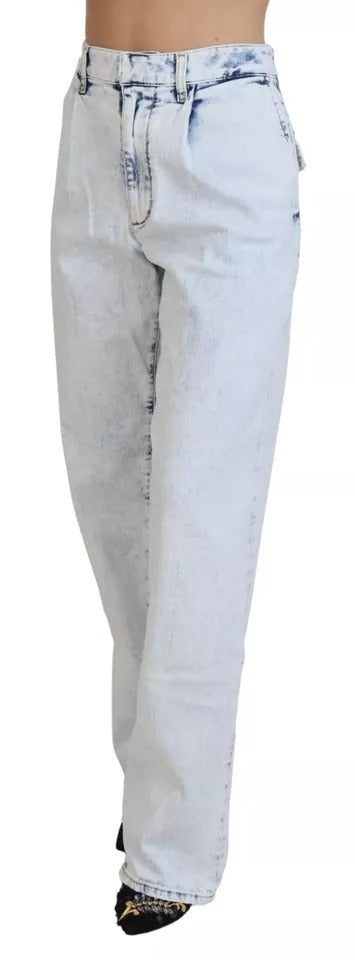 Dsquared² Blue Straight Leg Jeans for Women additional view
