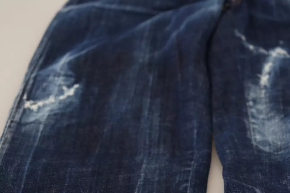 Dsquared² Blue Straight Leg Jeans for Women additional view