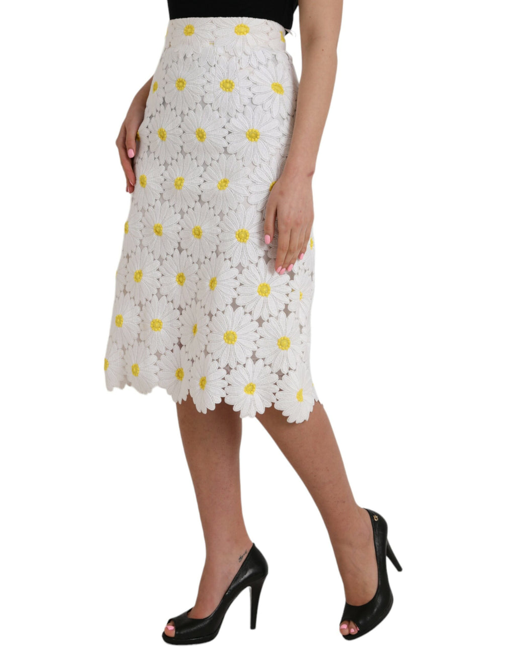 Dolce & Gabbana White Midi for Women detail view