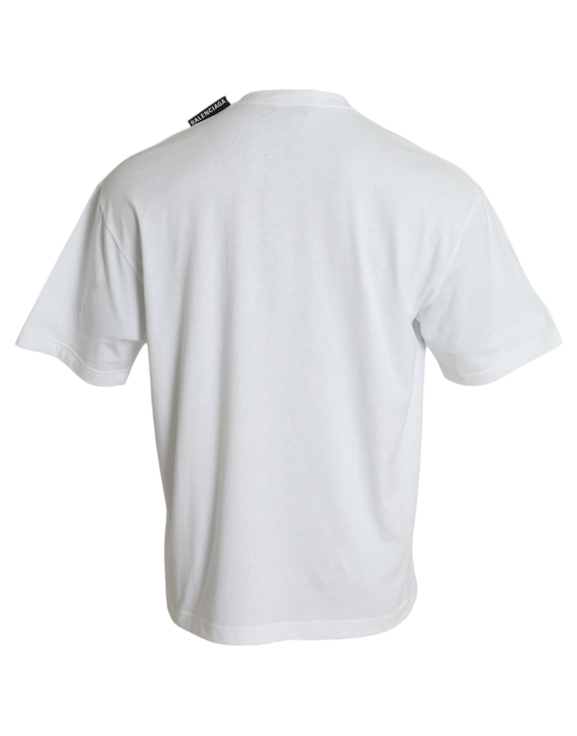 Balenciaga White T-Shirt for Men detail view