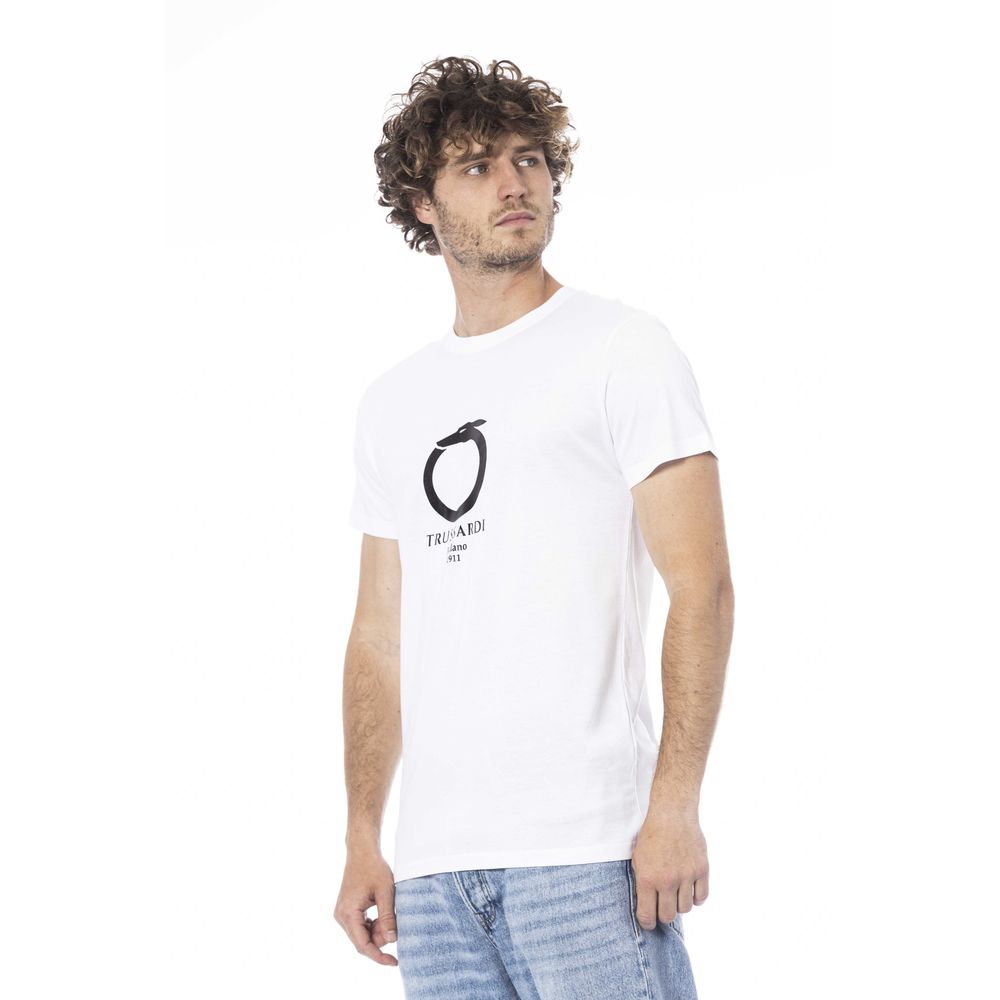 Trussardi Beachwear White T-Shirt for Men alternate view