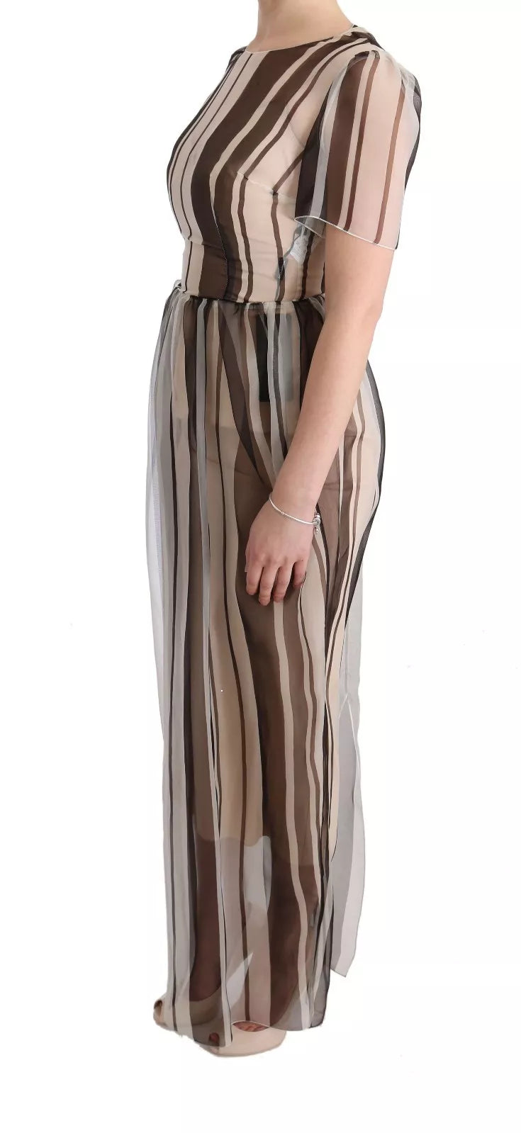 Dolce & Gabbana Brown Long Dress for Women additional view