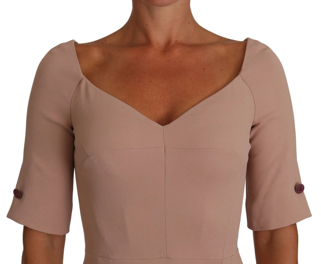 Dolce & Gabbana Pink Midi Dress for Women alternate view