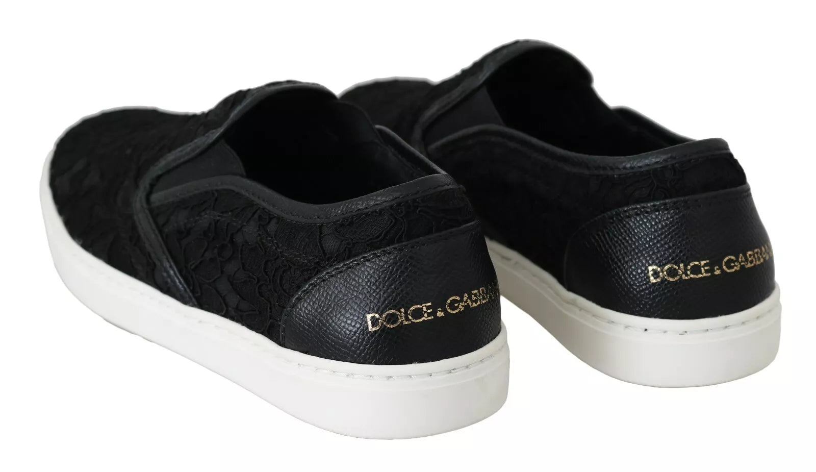 Dolce & Gabbana Black Low Top Sneakers for Women alternate view