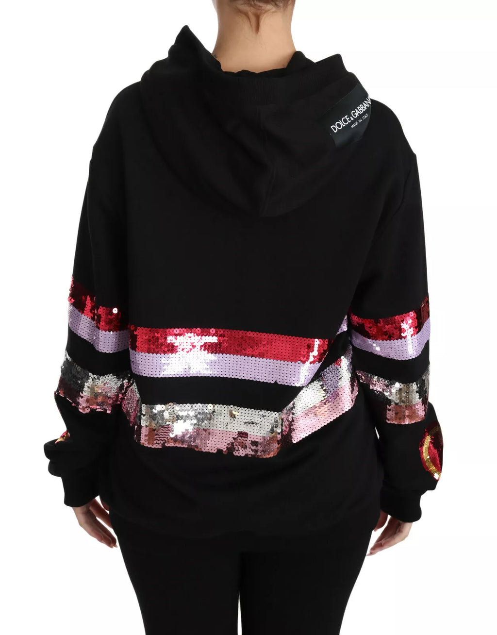 Dolce & Gabbana Black Hoodie for Women additional view