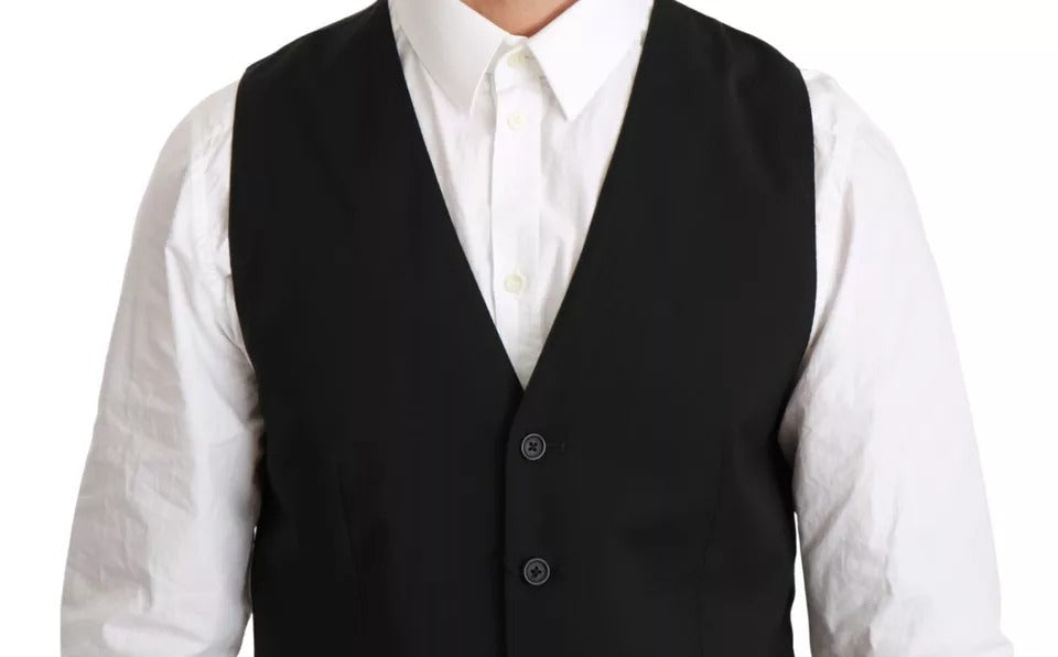 Dolce & Gabbana Black Waistcoats for Men additional view
