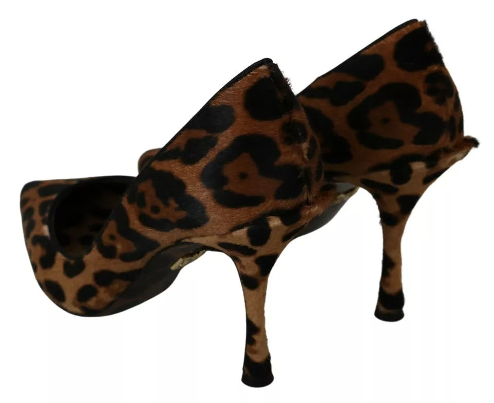 Dolce & Gabbana Brown Mid Heel for Women detail view