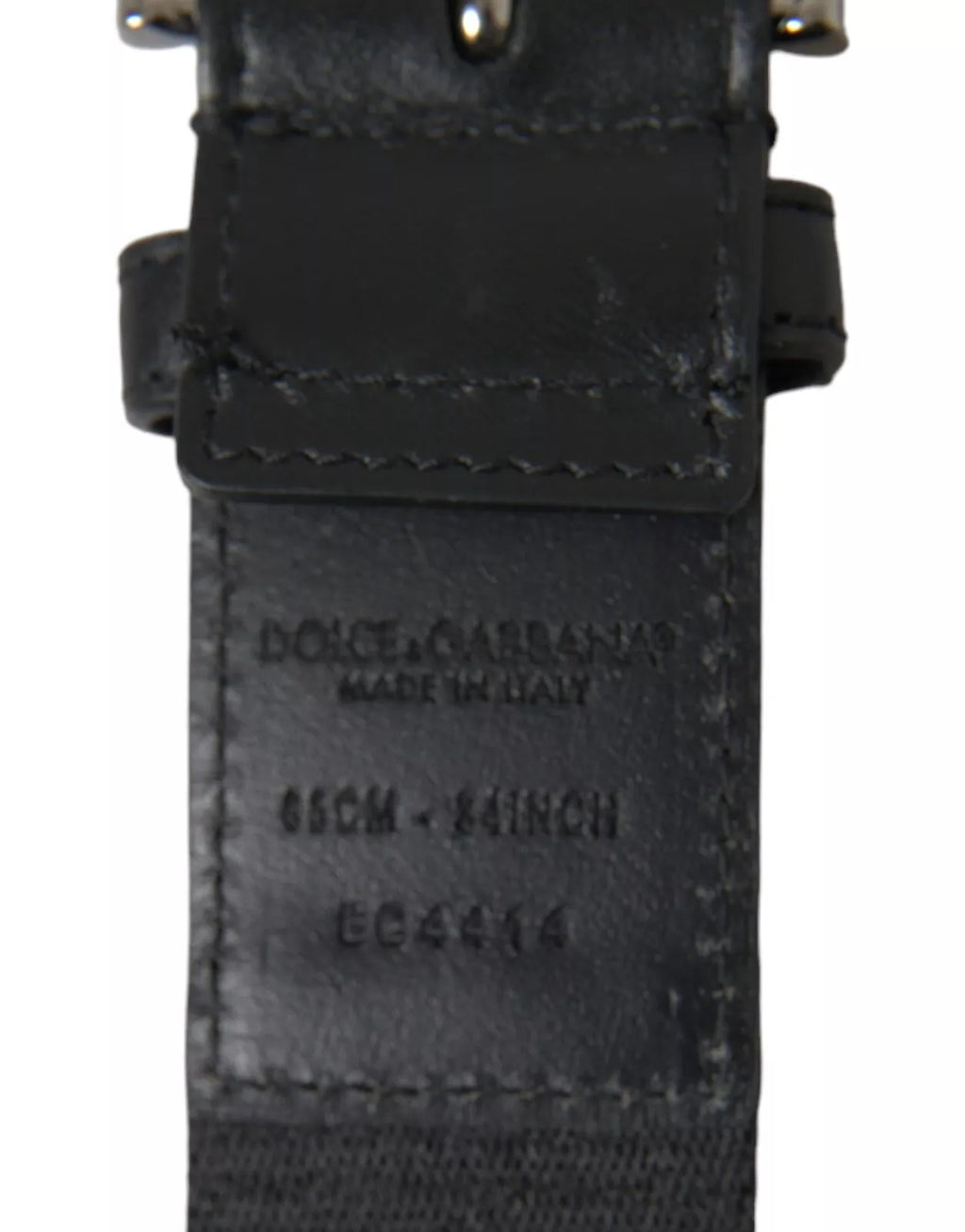 Dolce & Gabbana Black Belt for Men additional view