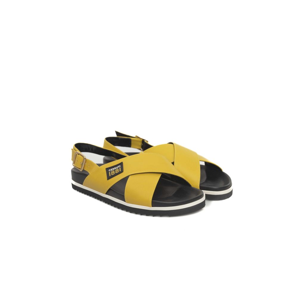 Cerruti 1881 Yellow Flat for Women detail view