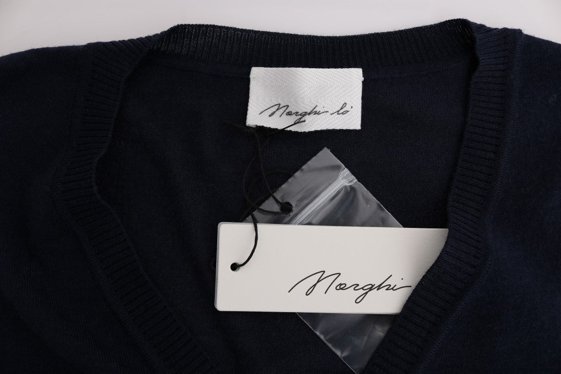 MARGHI LO' Blue Cardigan for Women additional view