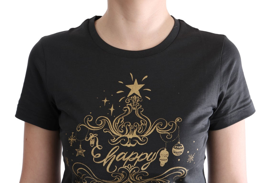 Dolce & Gabbana Grey T-Shirt for Women side view