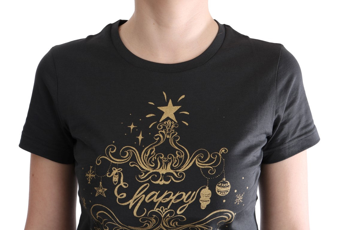 Dolce & Gabbana Grey T-Shirt for Women side view